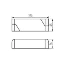 Kanlux POLEWED Constant Voltage Power Supply Unit, 12V, 60W (26811) - Kanlux - Falcon Electrical UK