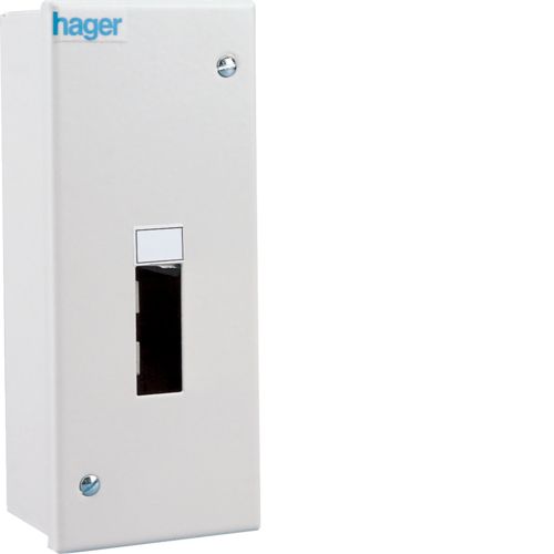 Hager IU2 2 Module DIN Rail Box - Hager - Falcon Electrical UK