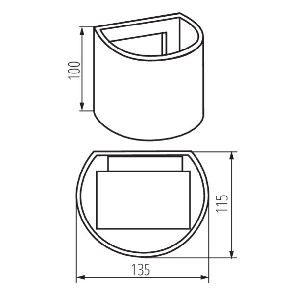 Kanlux REKA LED 7W-O-GR (28991) - Kanlux - Falcon Electrical UK