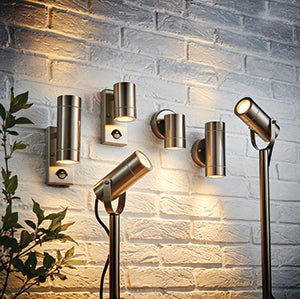 Saxby Palin Fixed Wall Light - 1LT (13801) - Saxby - Falcon Electrical UK