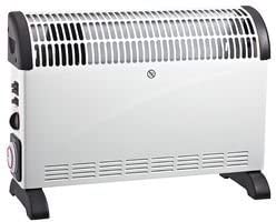 2kw Convector Heater with Timer - Pro-Elec - Falcon Electrical UK