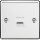 Knightsbridge MLA CL73PC Telephone Master Outlet - Rounded Edge Polished Chrome - Knightsbridge MLA - Falcon Electrical UK