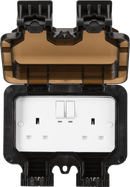 Knightsbridge MLA OP9KW Smart IP66 13A 2G Outdoor Socket - Knightsbridge MLA - Falcon Electrical UK
