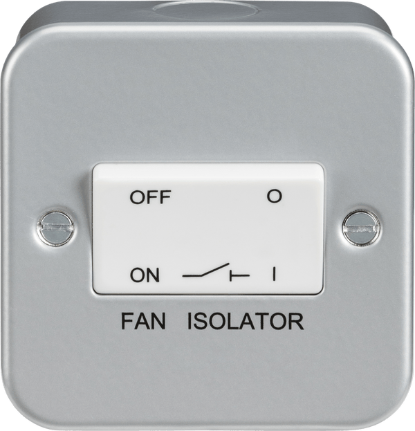 Knightsbridge MLA M1100 Metal Clad 10AX Fan Isolator Switch - Knightsbridge MLA - Falcon Electrical UK
