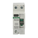 Crabtree 363-A030 63A 30mA DP Type A Plug In RCCB - Crabtree - Falcon Electrical UK