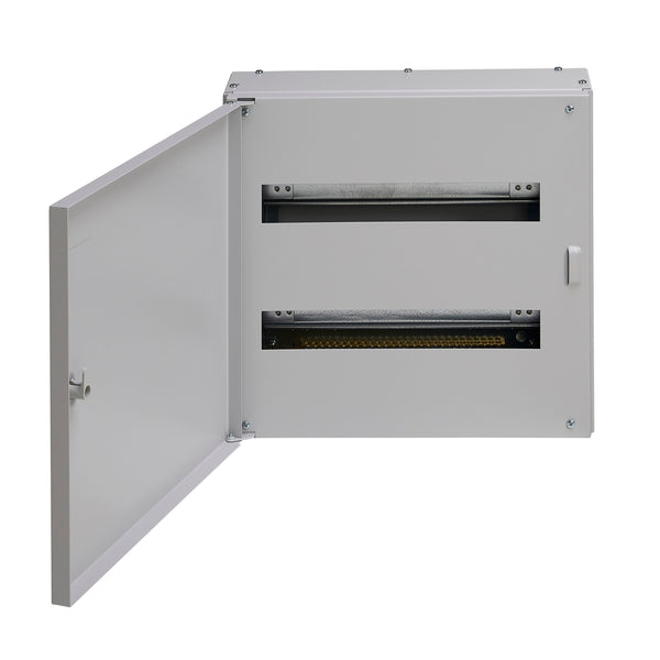 Crabtree 18AS2 Rowboard 2 x 18 Module DIN Rail Surface Enclosure - Crabtree - Falcon Electrical UK