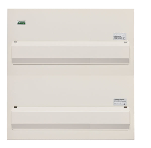 Crabtree 530-DFLA Consumer Unit Flush Lid Assembly, 30 Module - Crabtree - Falcon Electrical UK