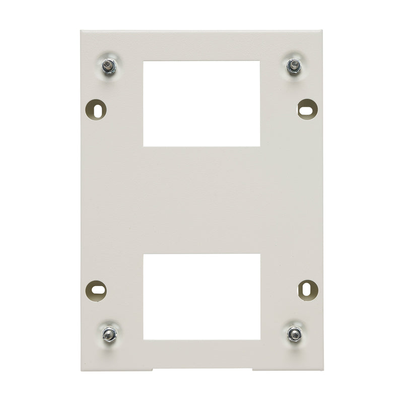 Crabtree MNSPE6584-1NR Metal Pattress 6-7 Module 188mm North-South Entry - Crabtree - Falcon Electrical UK