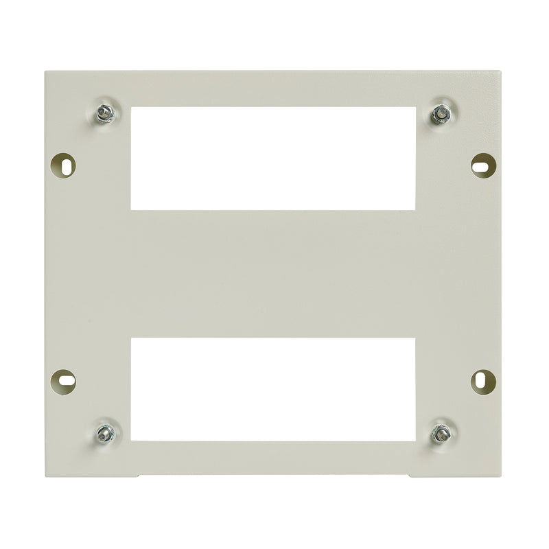 Crabtree MNSPE6584-3NR Metal Pattress 12-13 Module 292mm North-South Entry - Crabtree - Falcon Electrical UK