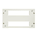 Crabtree MNSPE6584-5NR Metal Pattress 20-21 Module 438mm North-South Entry - Crabtree - Falcon Electrical UK