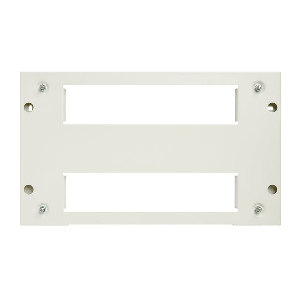 Crabtree MNSPE6584-5NR Metal Pattress 20-21 Module 438mm North-South Entry - Crabtree - Falcon Electrical UK