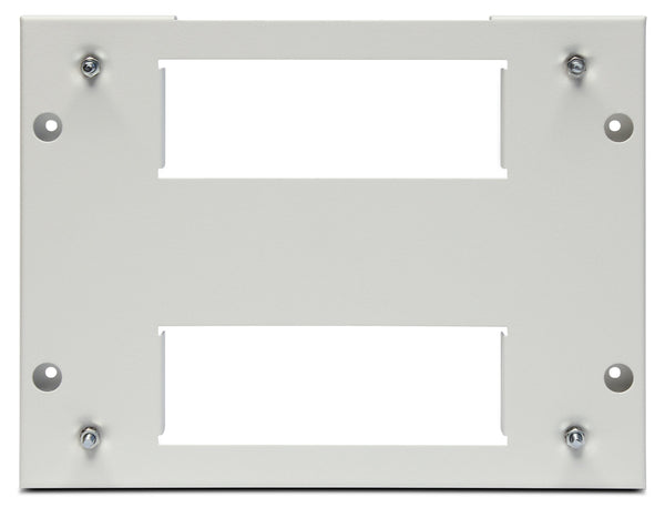 Crabtree MNSPE6670-1NR Metal Pattress 6-7 Module 188mm East-West Entry - Crabtree - Falcon Electrical UK