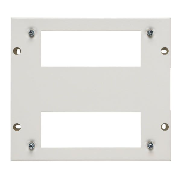 Crabtree MNSPE6670-3NR Metal Pattress 12-13 Module 292mm East-West Entry - Crabtree - Falcon Electrical UK