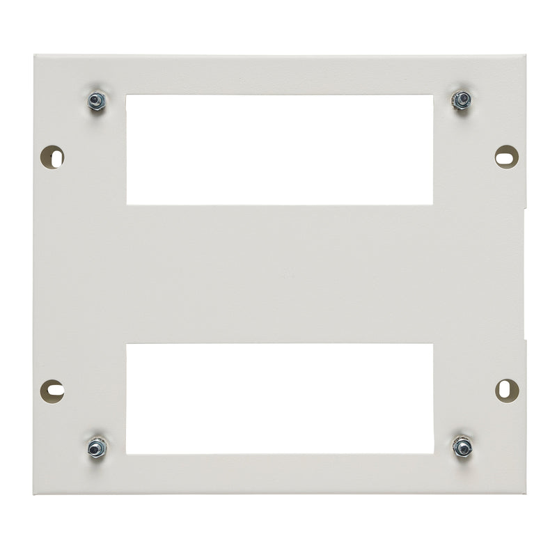 Crabtree MNSPE6670-3NR Metal Pattress 12-13 Module 292mm East-West Entry - Crabtree - Falcon Electrical UK