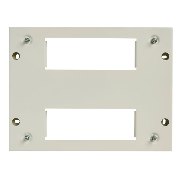 Crabtree MNSPE6670-4NR Metal Pattress 15-16 Module 343mm East-West Entry - Crabtree - Falcon Electrical UK