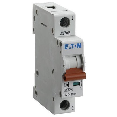 Eaton EMBH106 6A, 10kA, Type B Single Pole MCB - Eaton - Falcon Electrical UK