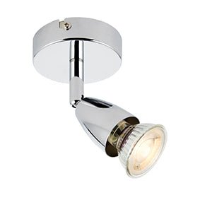 Saxby Amalfi Adjustable Spot Light, 1LT, 50W (43277) - Saxby - Falcon Electrical UK