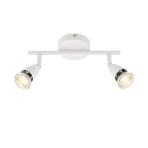 Saxby Amalfi Adjustable Spot Light, 2LT, 50W (43282) - Saxby - Falcon Electrical UK