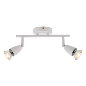 Saxby Amalfi Adjustable Spot Light, 2LT, 50W (43282) - Saxby - Falcon Electrical UK