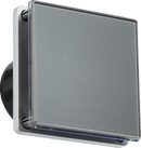 Knightsbridge MLA EX006T 100mm/4 inch LED Backlit Extractor Fan with Overrun Timer - Grey - Knightsbridge MLA - Falcon Electrical UK