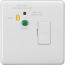 Knightsbridge MLA CU6RCD 13A RCD Fused Spur Unit (Type A) - 30mA - Knightsbridge MLA - Falcon Electrical UK