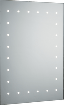 Knightsbridge MLA MLC6045SD 230V IP44 600 x 450mm LED Bathroom Mirror with Demister, Shaver Socket and Motion Sensor - Knightsbridge MLA - Falcon Electrical UK