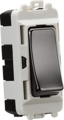 Knightsbridge MLA GDM005BN 20AX intermediate module - black nickel - Knightsbridge MLA - Falcon Electrical UK