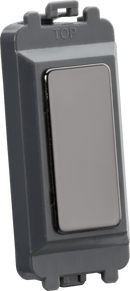 Knightsbridge MLA GDM013BN Blank grid module - black nickel - Knightsbridge MLA - Falcon Electrical UK