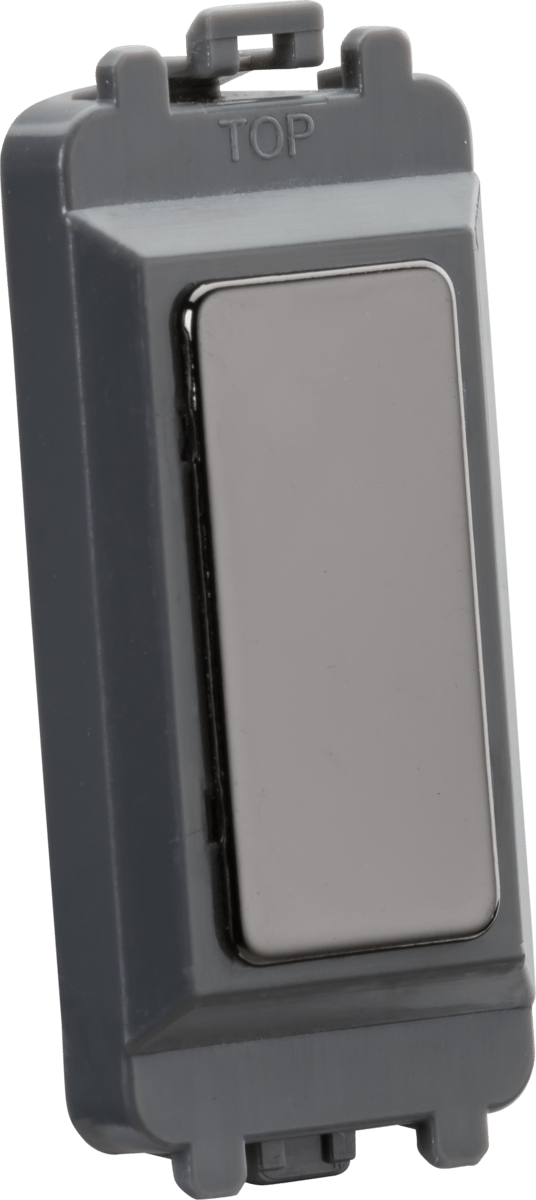 Knightsbridge MLA GDM013BN Blank grid module - black nickel - Knightsbridge MLA - Falcon Electrical UK