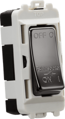 Knightsbridge MLA GDM020BN 10A Fan Isolator Module - black nickel - Knightsbridge MLA - Falcon Electrical UK