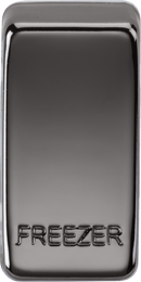Knightsbridge MLA GDFREEZERBN Switch cover "marked FREEZER" - black nickel - Knightsbridge MLA - Falcon Electrical UK