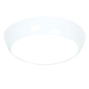 Saxby Vigor LED Round Bulkhead, Cool White with Microwave Sensor (50952) - Saxby - Falcon Electrical UK