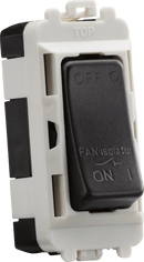 Knightsbridge MLA GDM020SB 10A Fan Isolator Module - smoked bronze - Knightsbridge MLA - Falcon Electrical UK