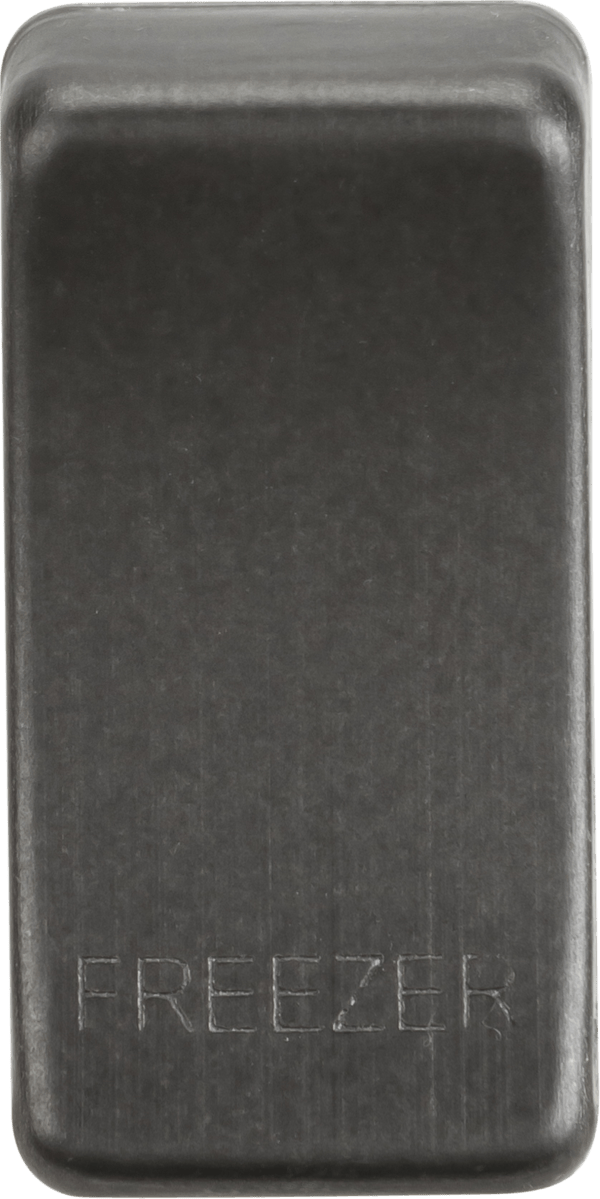 Knightsbridge MLA GDFREEZERSB Switch cover "marked FREEZER" - smoked bronze - Knightsbridge MLA - Falcon Electrical UK