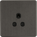 Knightsbridge MLA SF5ASB Screwless 5A Unswitched Socket - Smoked Bronze - Knightsbridge MLA - Falcon Electrical UK