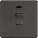 Knightsbridge MLA SF8341NSB Screwless 20A 1G DP Switch with Neon - Smoked Bronze - Knightsbridge MLA - Falcon Electrical UK