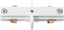 Knightsbridge MLA TRKLC1W 230V Track In-line Connector - White - Knightsbridge MLA - Falcon Electrical UK