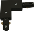 Knightsbridge MLA TRKRA1BK 230V Track L Right Angle Connector - Black - Knightsbridge MLA - Falcon Electrical UK