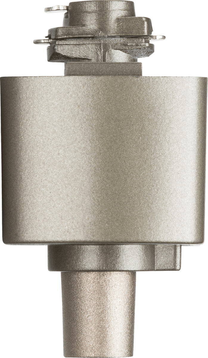 Knightsbridge MLA TRKAD1S 230V Track Adaptor Satin Nickel - Knightsbridge MLA - Falcon Electrical UK