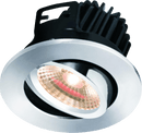 Knightsbridge MLA VFRCOBWW2 IP20 7W LED 3000K Warm White Tilt Downlight with Fixed Chrome Bezel - Knightsbridge MLA - Falcon Electrical UK