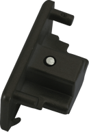 Knightsbridge MLA TRKDE1BK 230V Single Circuit Track Dead End Cap - Black - Knightsbridge MLA - Falcon Electrical UK