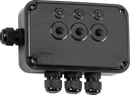 Knightsbridge MLA OP3GBK IP66 13A 3G Switch Box - Knightsbridge MLA - Falcon Electrical UK
