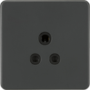 Knightsbridge MLA SF5AAT Screwless 5A Unswitched Socket - Anthracite - Knightsbridge MLA - Falcon Electrical UK