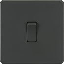 Knightsbridge MLA SF8341AT Screwless 20A 1G DP Switch - Anthracite - Knightsbridge MLA - Falcon Electrical UK