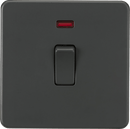 Knightsbridge MLA SF8341NAT Screwless 20A 1G DP Switch with Neon - Anthracite - Knightsbridge MLA - Falcon Electrical UK