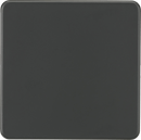 Knightsbridge MLA SF8350AT Screwless 1G Blanking Plate - Anthracite - Knightsbridge MLA - Falcon Electrical UK