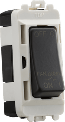 Knightsbridge MLA GDM020AT 10A Fan Isolator Module - anthracite - Knightsbridge MLA - Falcon Electrical UK