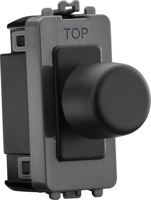 Knightsbridge MLA GDM022AT 6A 1G 2-way Dummy Dimmer Module - Anthracite - Knightsbridge MLA - Falcon Electrical UK