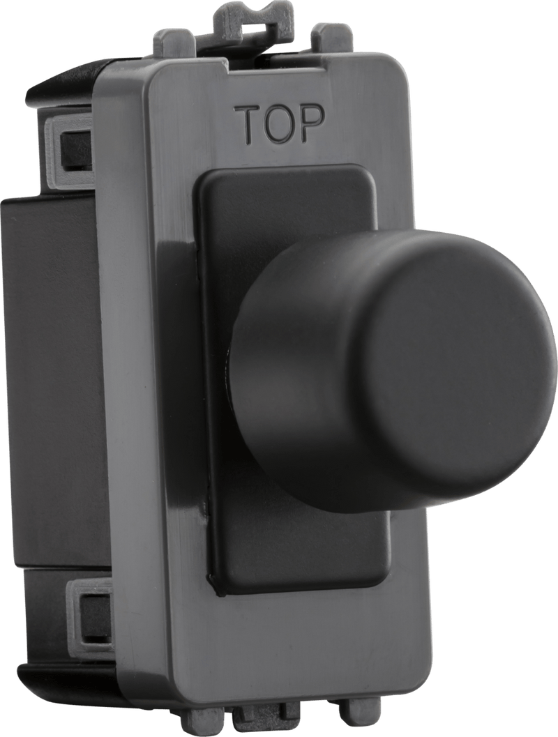 Knightsbridge MLA GDM022AT 6A 1G 2-way Dummy Dimmer Module - Anthracite - Knightsbridge MLA - Falcon Electrical UK
