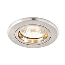 Saxby Shieldplus Downlight, Satin Nickel, (50673) - Saxby - Falcon Electrical UK